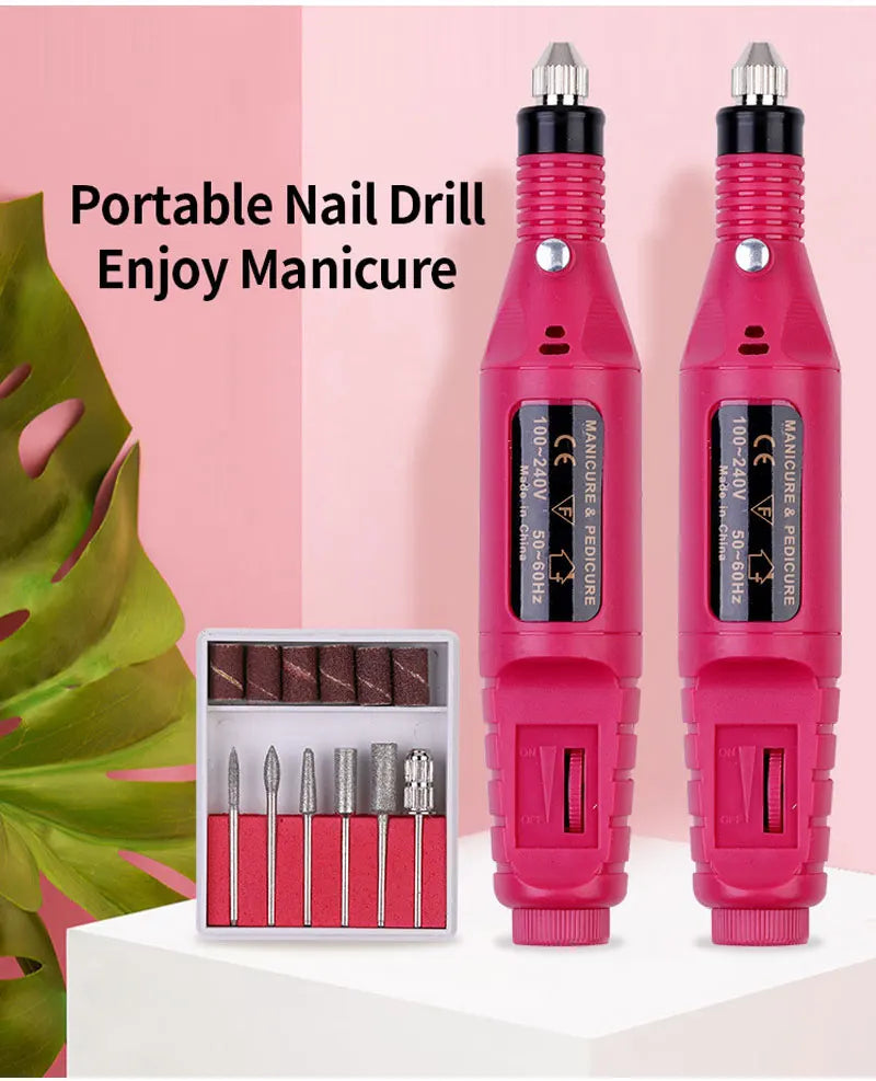 High Quality Electric Nail Drill Machine Set , Nail Sander , Gel Polish Remover