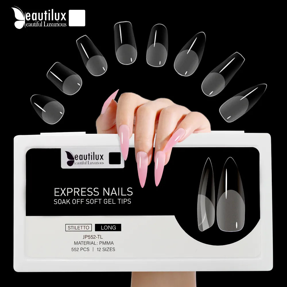 Beautilux Express Nail Tips Variety Pack