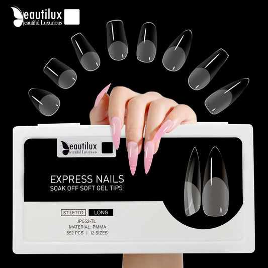 Beautilux Express Nail Tips Variety Pack